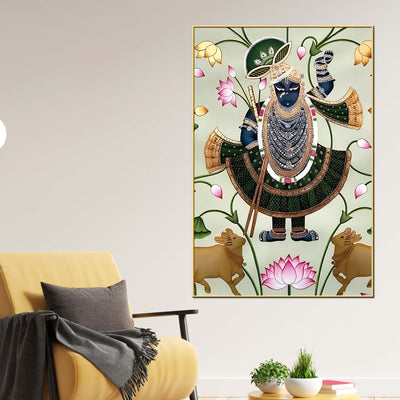 elegant-shrinathji-pichwai-canvas-wall-painting-handcrafted-look-pichwai-wall-decor