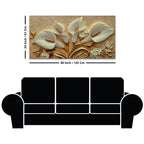 Elegant White Calla Lily Canvas Painting Wall Art for Living Room Decor