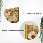 Elegant White Orchid Bloom 3D Canvas Wall Painting