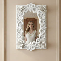 elegant-white-sunburst-3d-wall-mirror-decorative-round-mirror-for-living-room