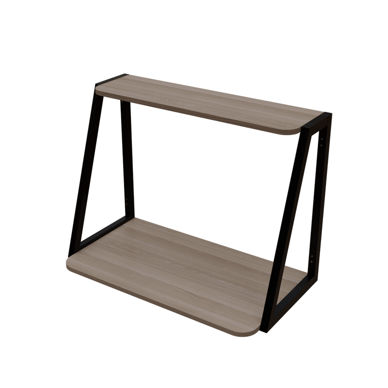 Elegant Wooden Wall Mounted Desk for Books & Display Decor
