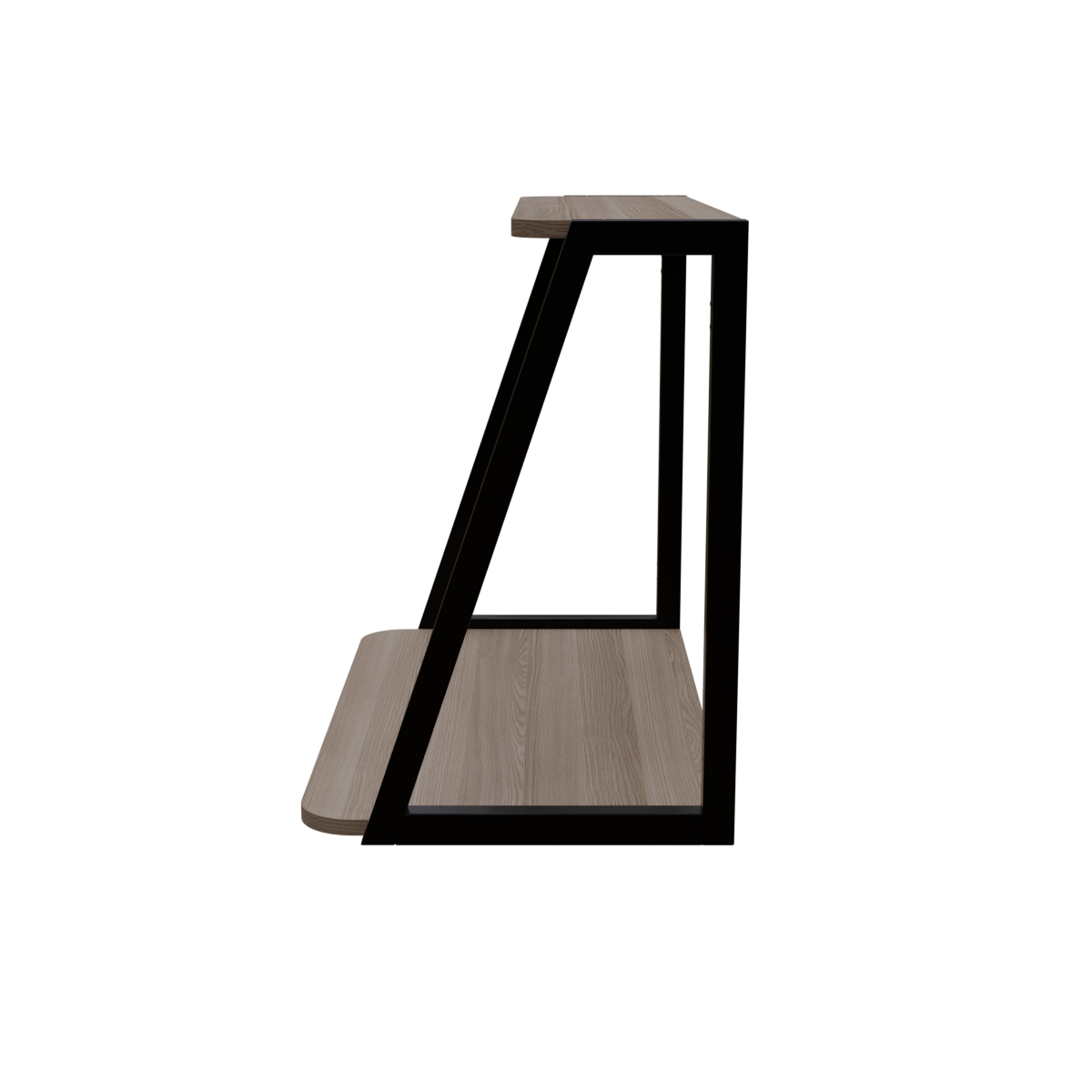 Elegant Wooden Wall Mounted Desk for Books & Display Decor