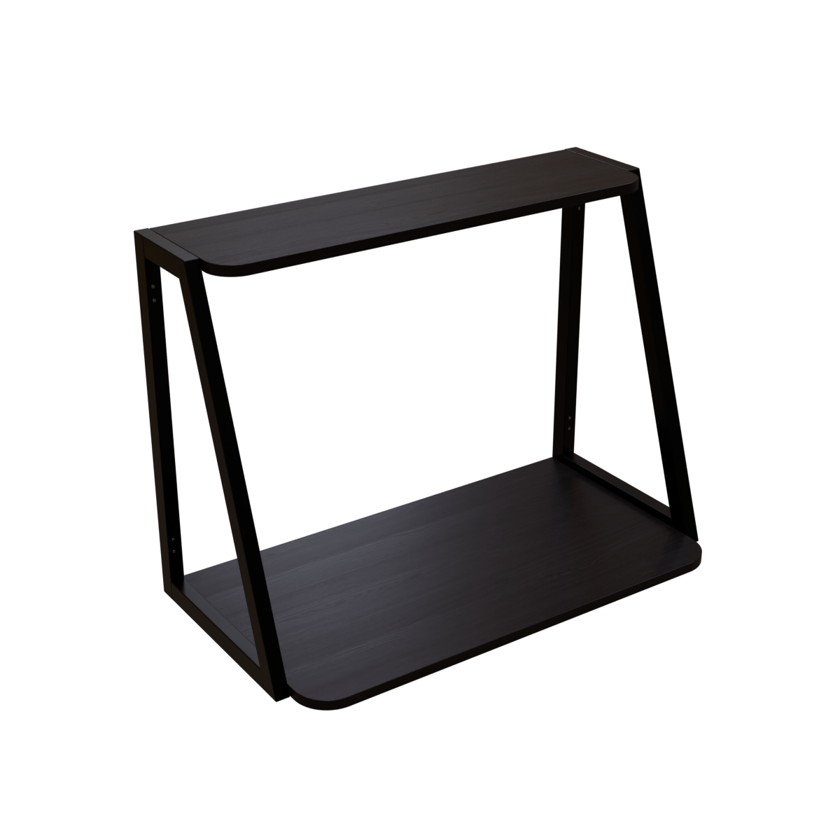 Elegant Wooden Wall Mounted Desk for Books & Display Decor