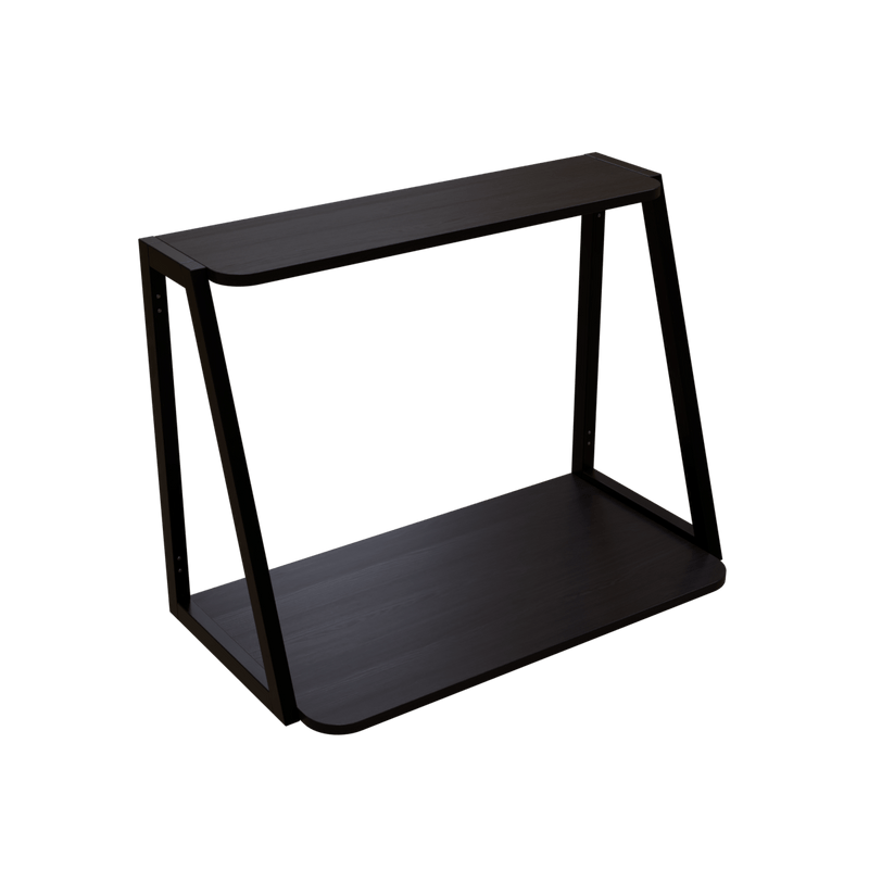Elegant Wooden Wall Mounted Desk for Books & Display Decor