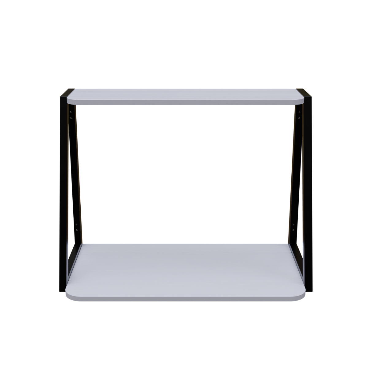 Elegant Wooden Wall Mounted Desk for Books & Display Decor