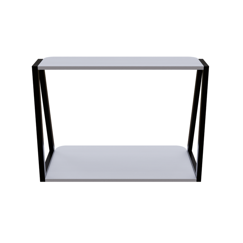 Elegant Wooden Wall Mounted Desk for Books & Display Decor