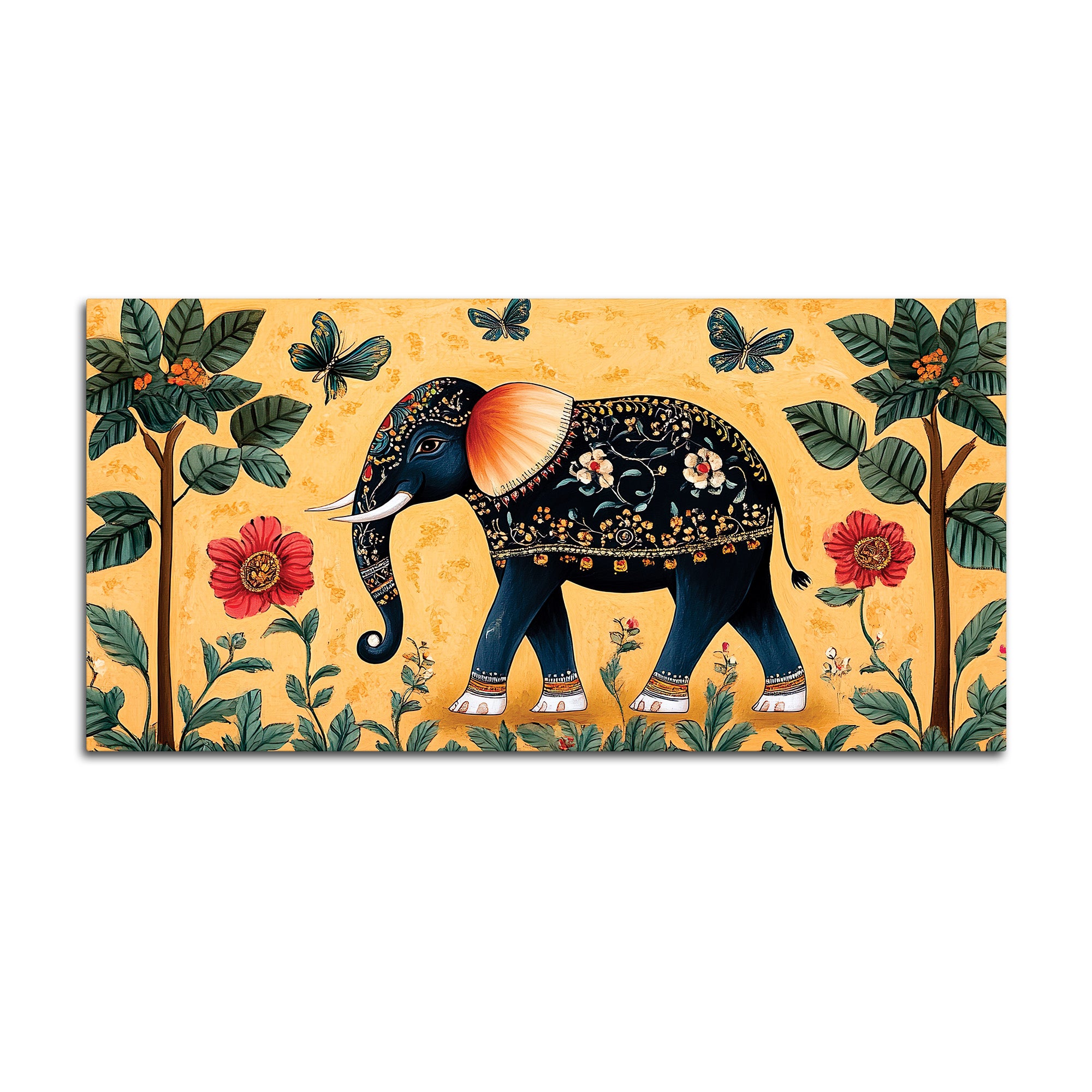 Elephant Wall Art Canvas Wall Painting