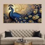 enchanted-peacock-surrounded-by-waves-of-gold-canvas-wall-painting