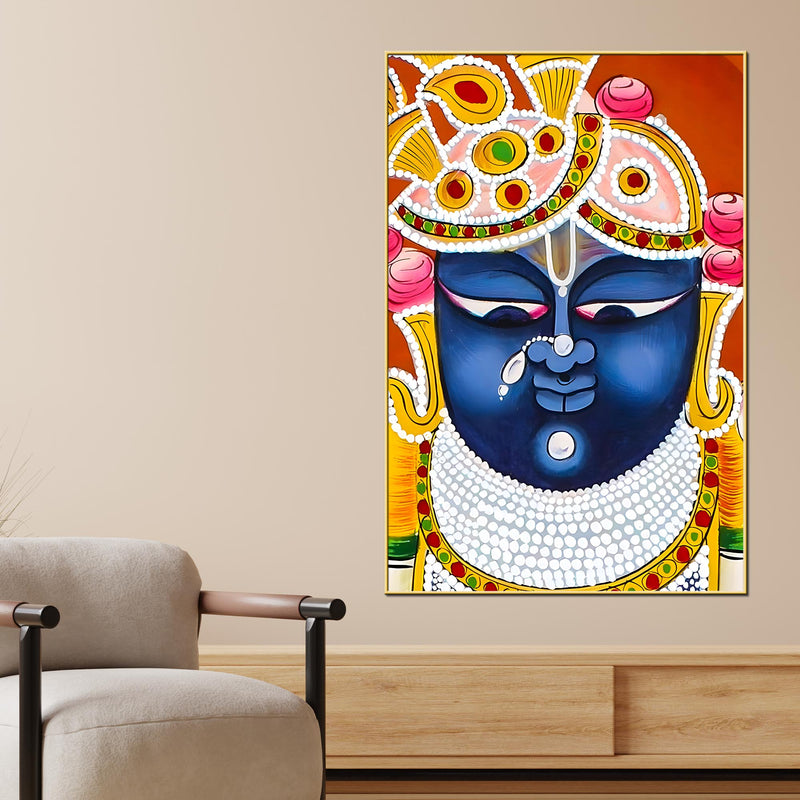 enchanting-lord-shreenathji-pichwai-style-portrait-canvas-painting