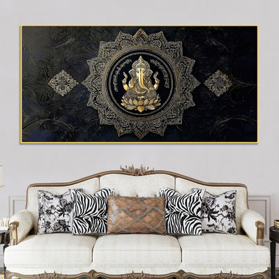 eternal-lord-shri-ganesh-golden-mandala-art-canvas-wall-painting