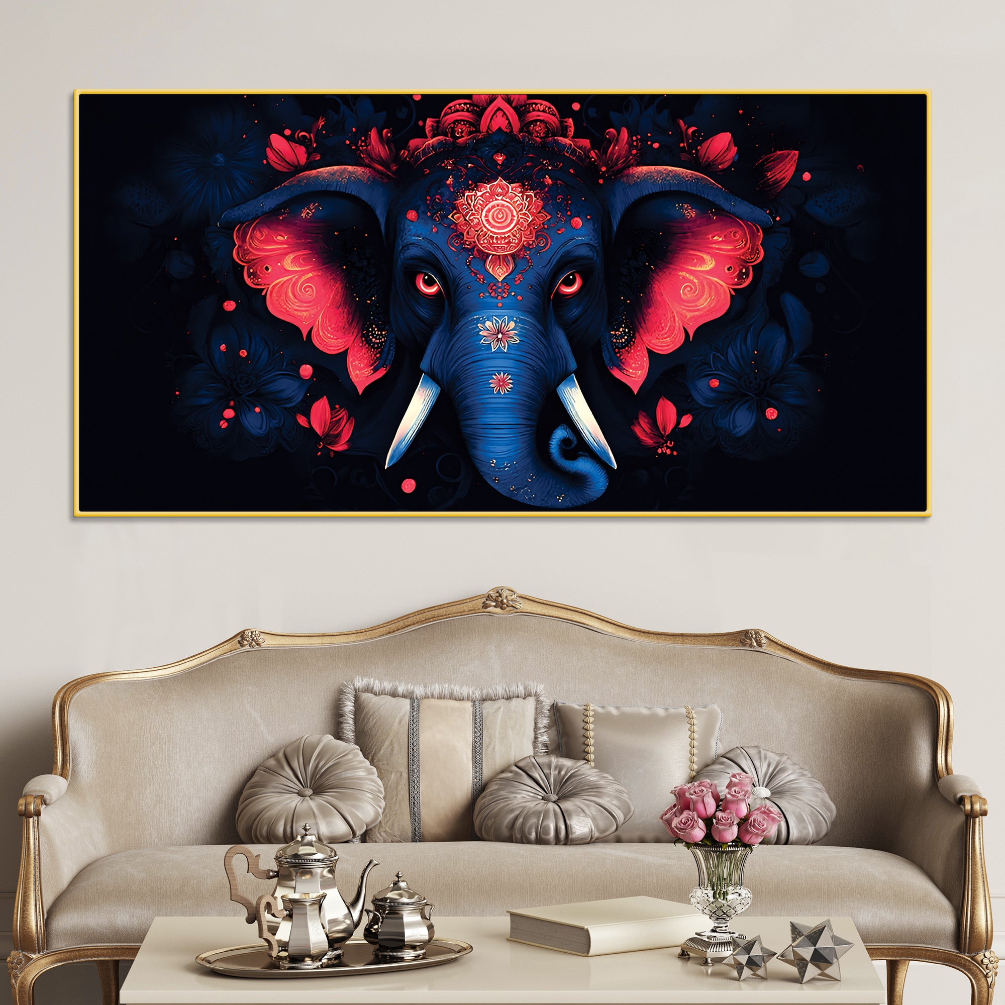 eternal-lord-shri-ganesha-stylish-canvas-wall-painting-for-home-office