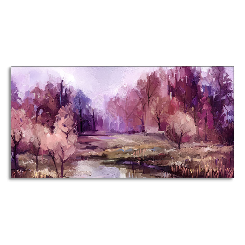 Fall Season Nature View Canvas Wall Painting