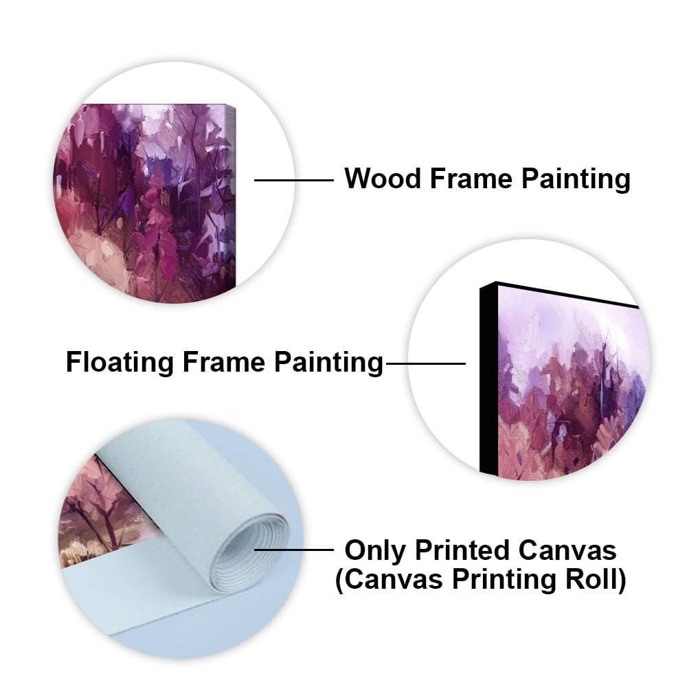 Fall Season Nature View Canvas Wall Painting