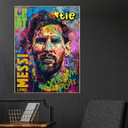 Feel The Inner Goat Cotton Canvas Wall Painting