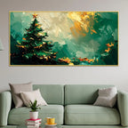 festive-christmas-tree-canvas-wall-art-abstract-painting
