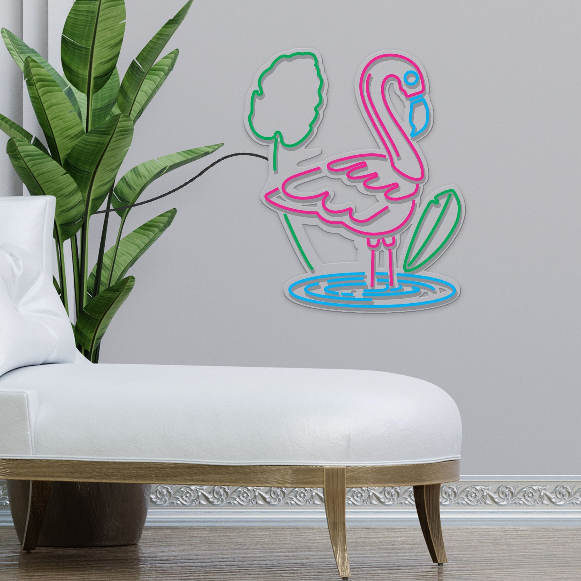 Flamingo Bird Neon Sign LED Light