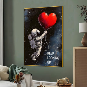 Float In Your Love Cotton Canvas Wall Painting