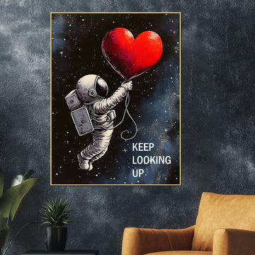 Float In Your Love Cotton Canvas Wall Painting