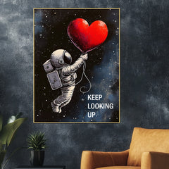 Float In Your Love Cotton Canvas Wall Painting