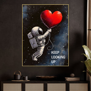 Float In Your Love Cotton Canvas Wall Painting