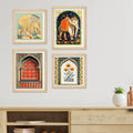 Floral Designs Wall Art Frame Set of 4