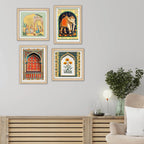 Floral Designs Wall Art Frame Set of 4