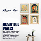 Floral Designs Wall Art Frame Set of 4