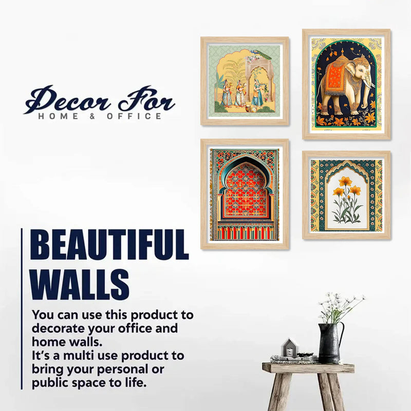 Floral Designs Wall Art Frame Set of 4