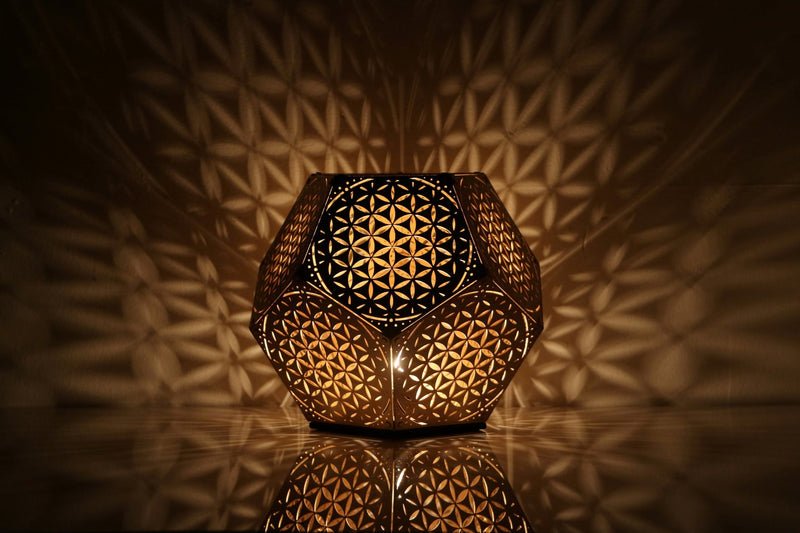 Flower of Life Shadow Table Lamp