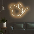 Flying Butterfly Neon Sign LED Light