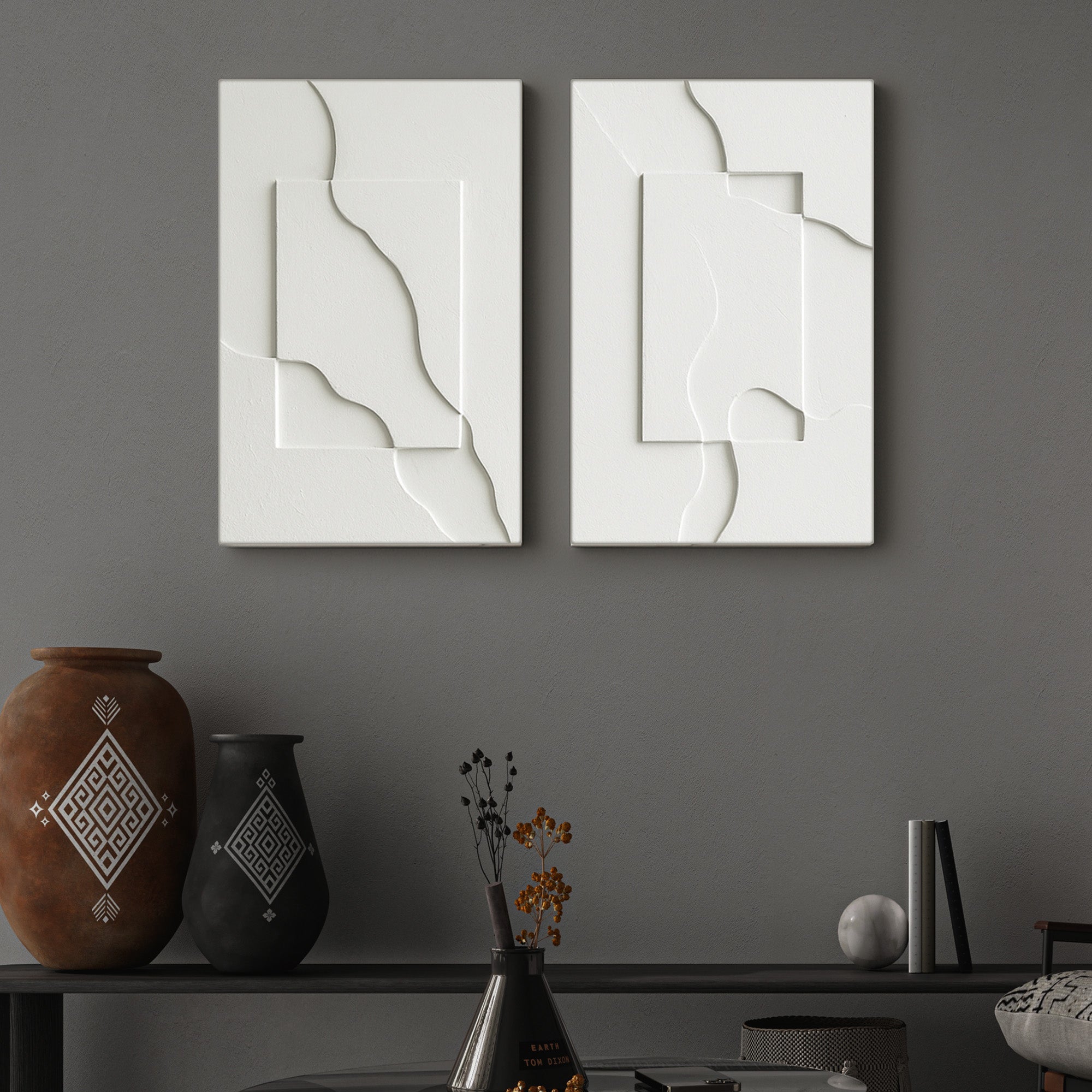 Fractured Terrain 3D Wall Art Home Decor