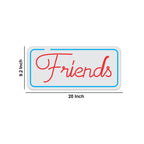 Friends Text Neon Sign LED Light