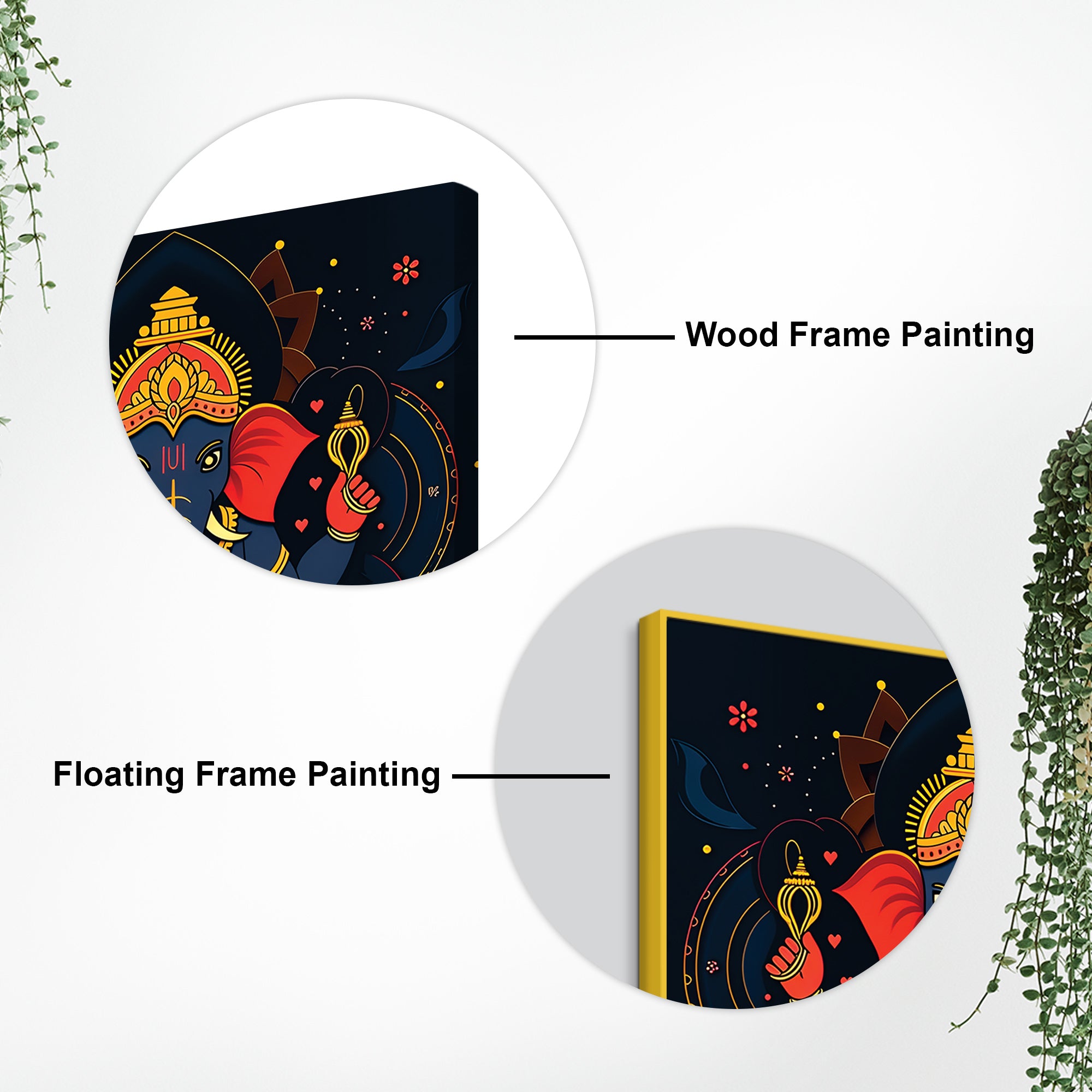 Ganesh Ji Canvas Painting