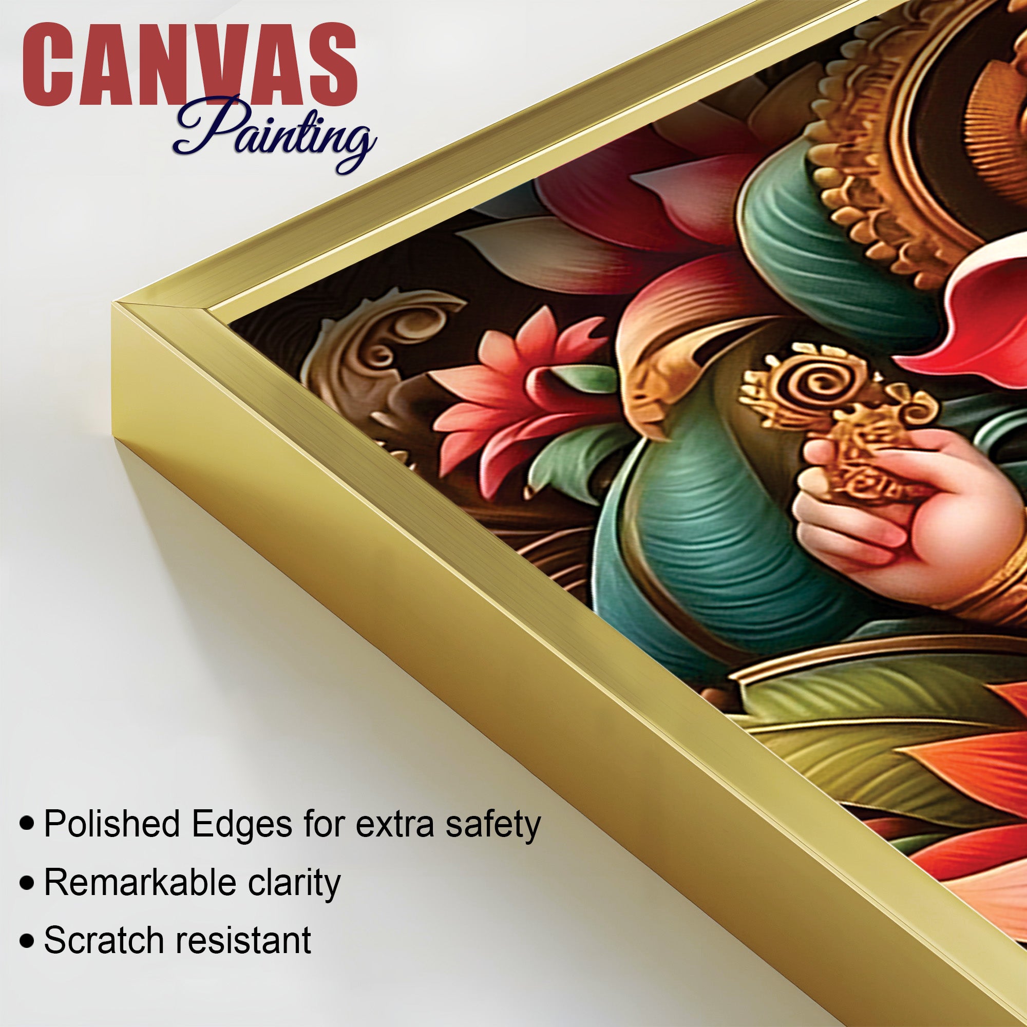 Ganesh Ji Canvas Wall Art Painting