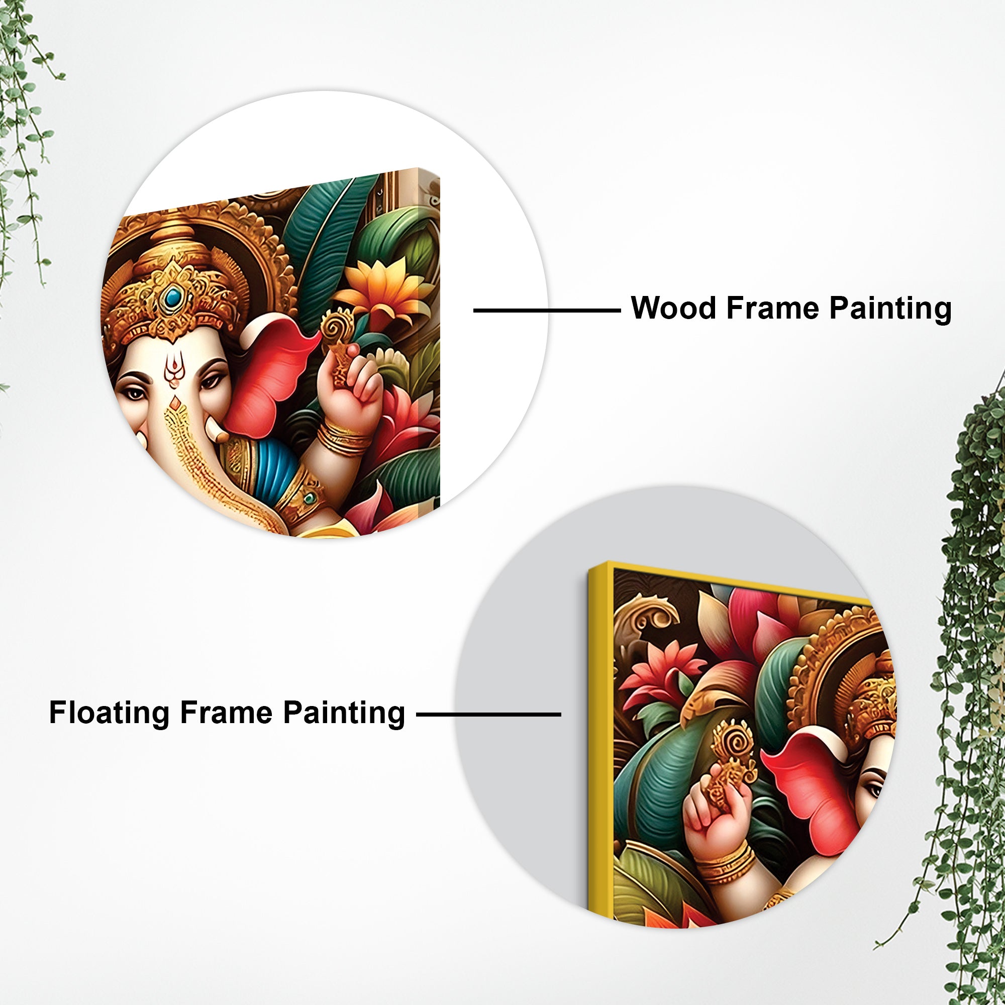 Ganesh Ji Canvas Wall Art Painting