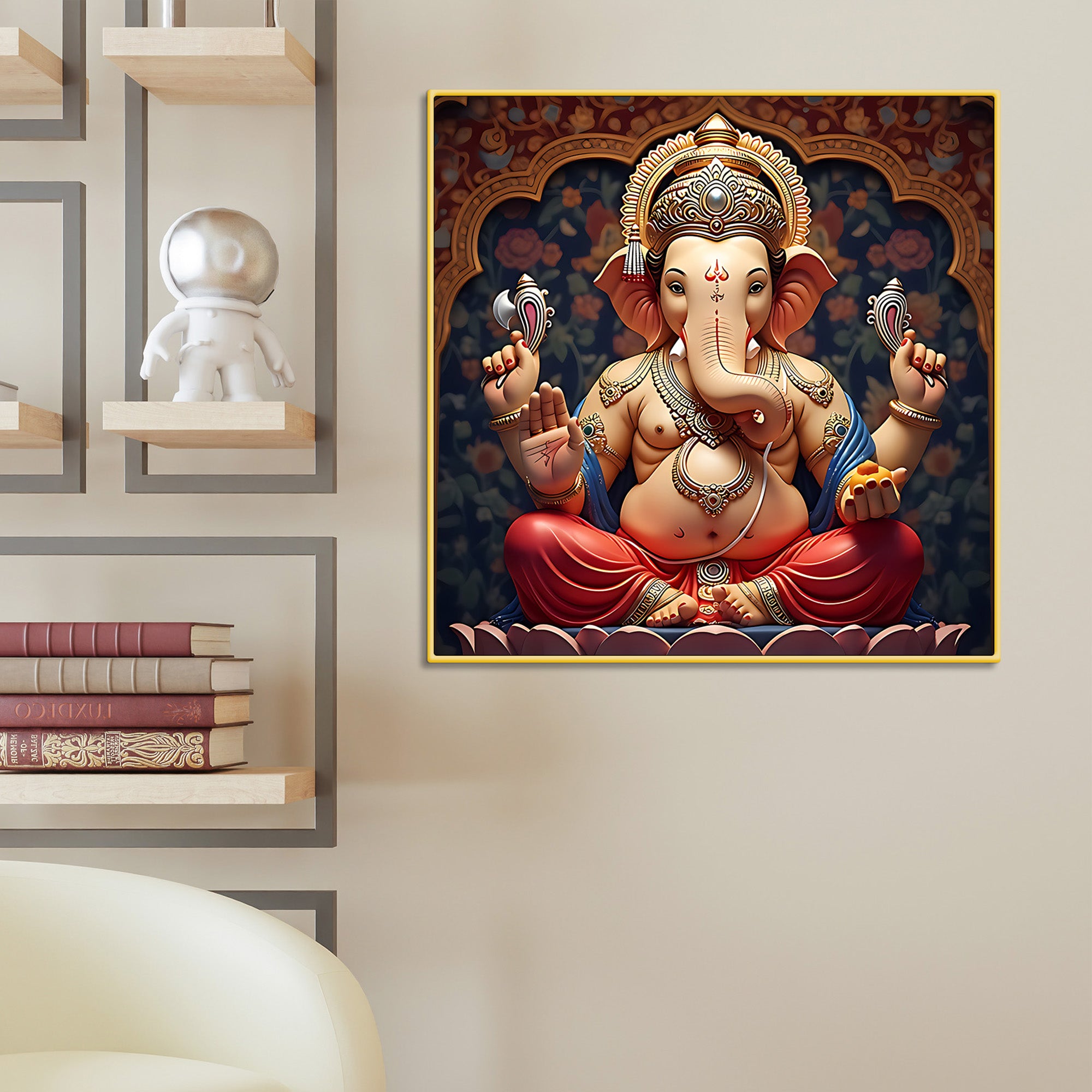 Ganesh Ji Decorative Home & Temple Painting