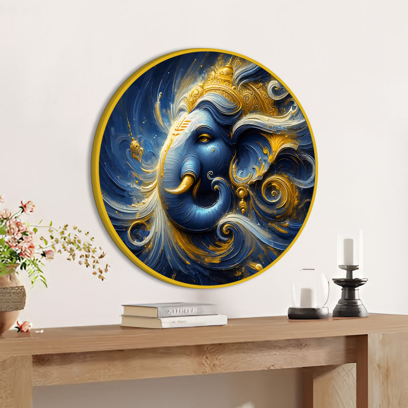 Ganesh Ji Premium Canvas Painting