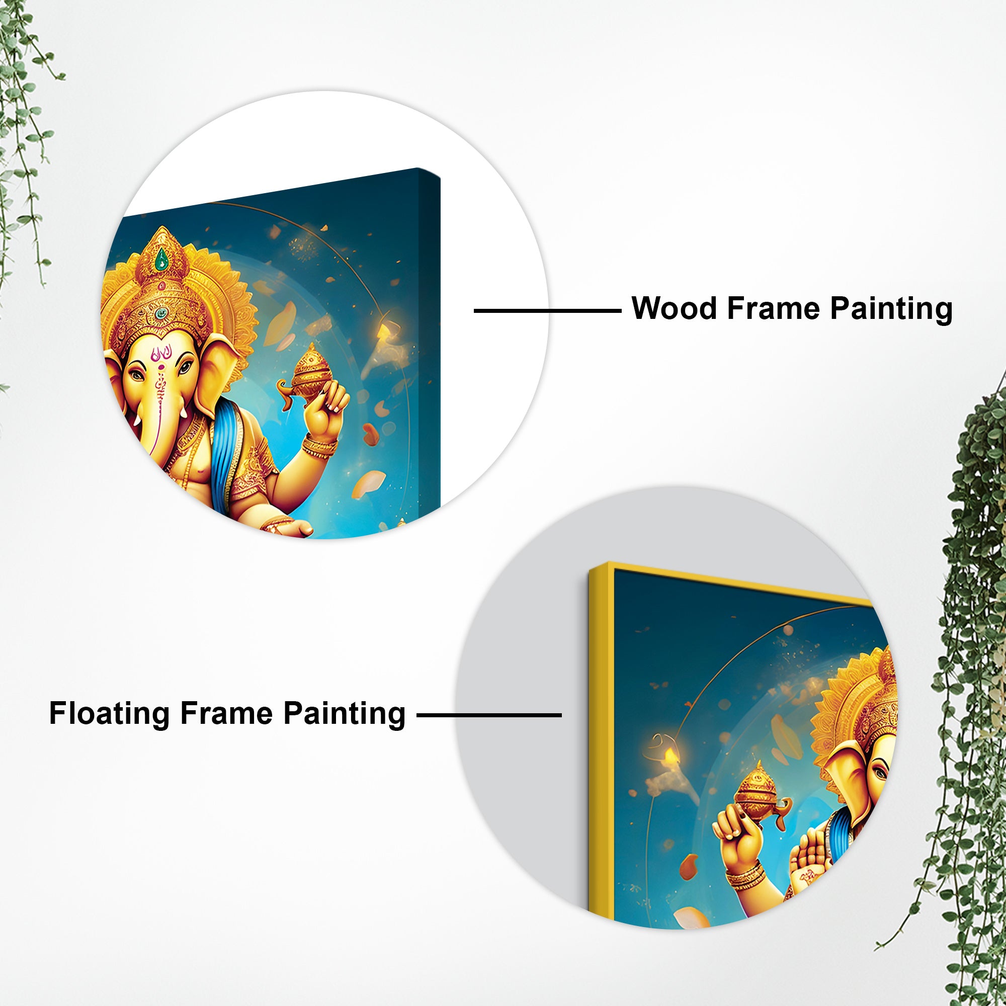 Ganesh Ji Wall Decor Painting for Peace & Prosperity