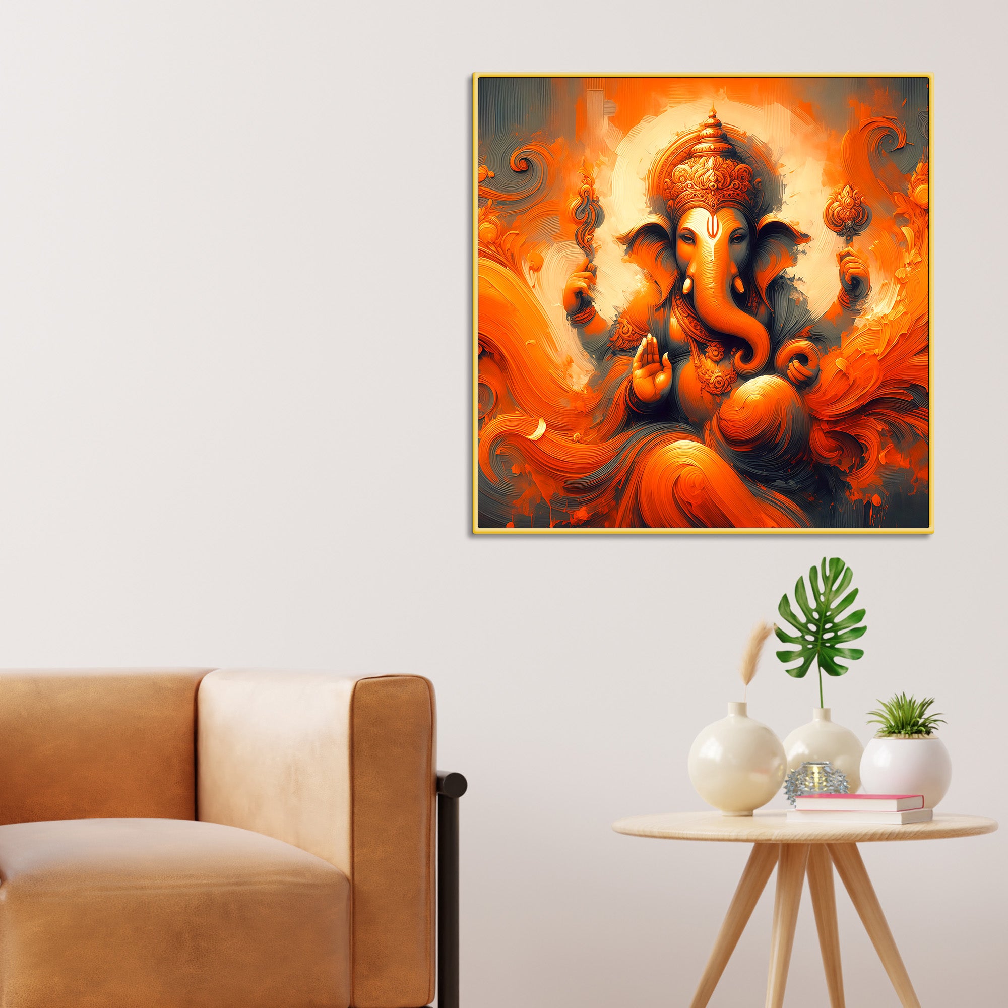 Ganesh Ji Wall Painting for Decoration