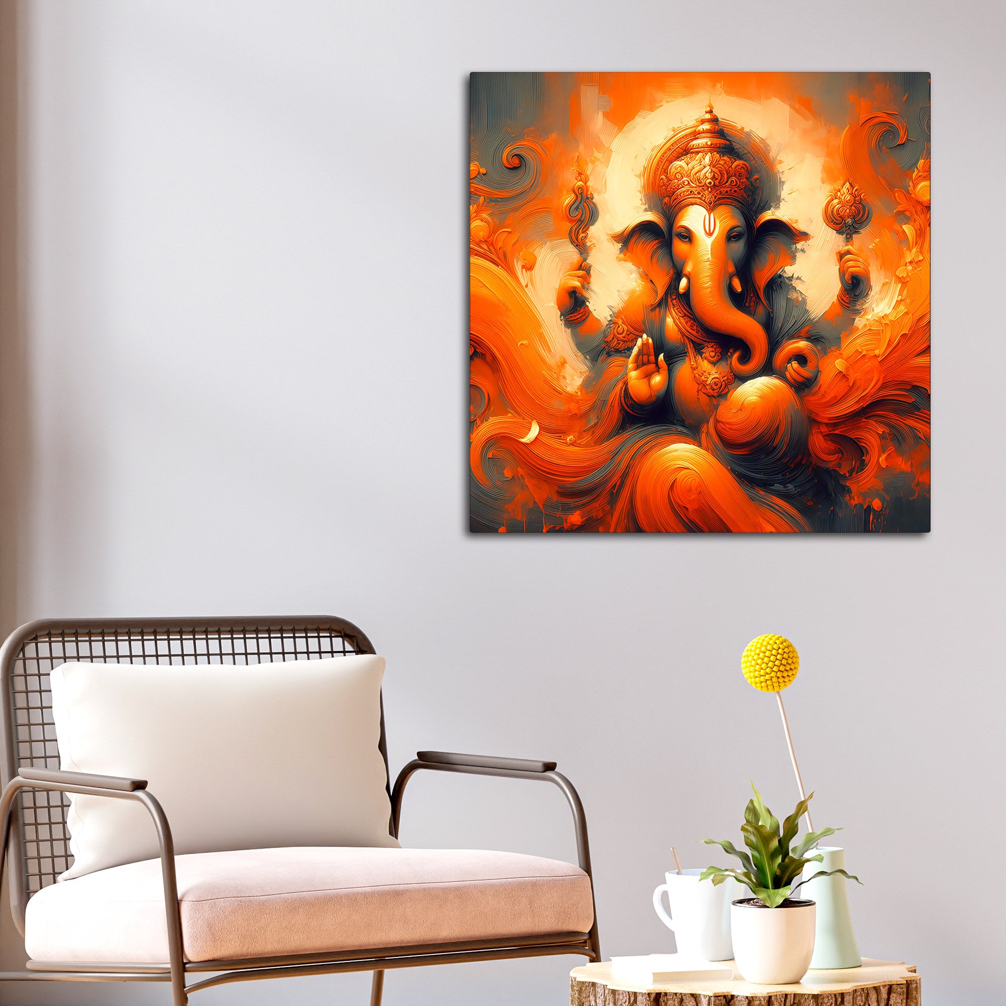 Ganesh Ji Wall Painting for Decoration