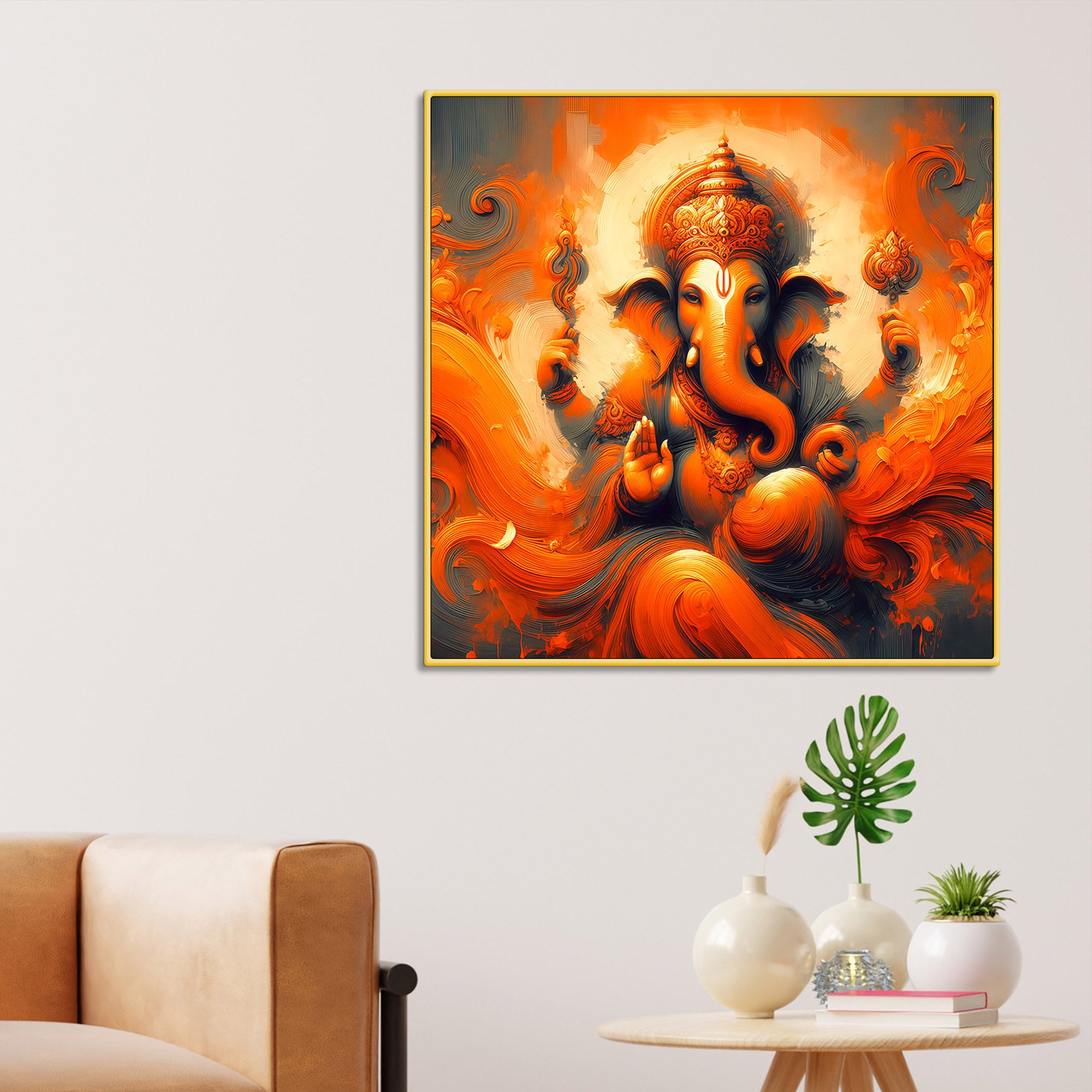 Ganesh Ji Wall Painting for Decoration