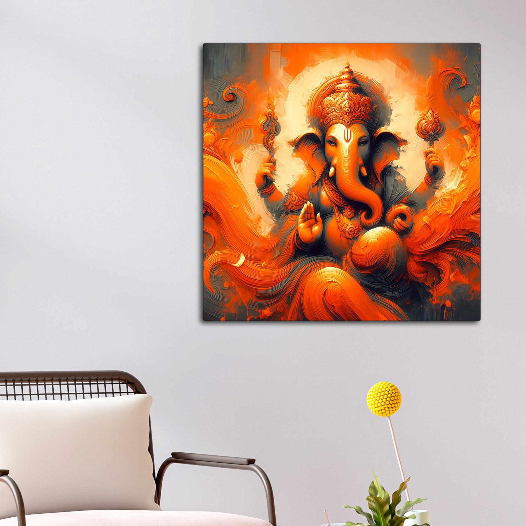 Ganesh Ji Wall Painting for Decoration
