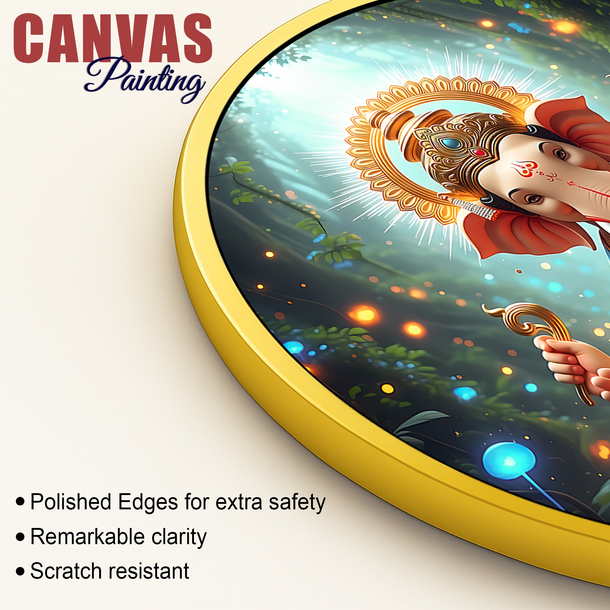 Ganesha Ji Canvas Painting