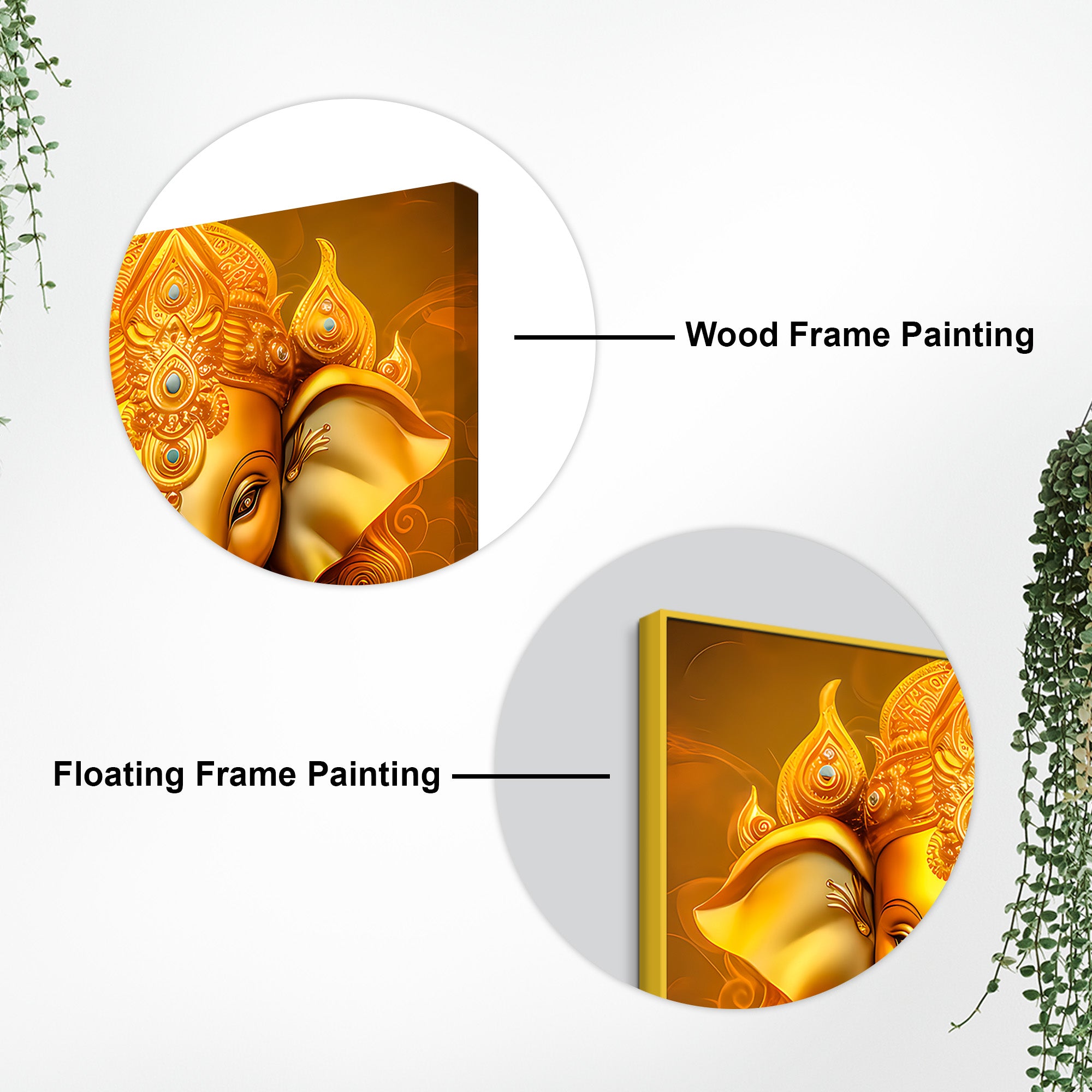 Ganesha Modern Wall Painting