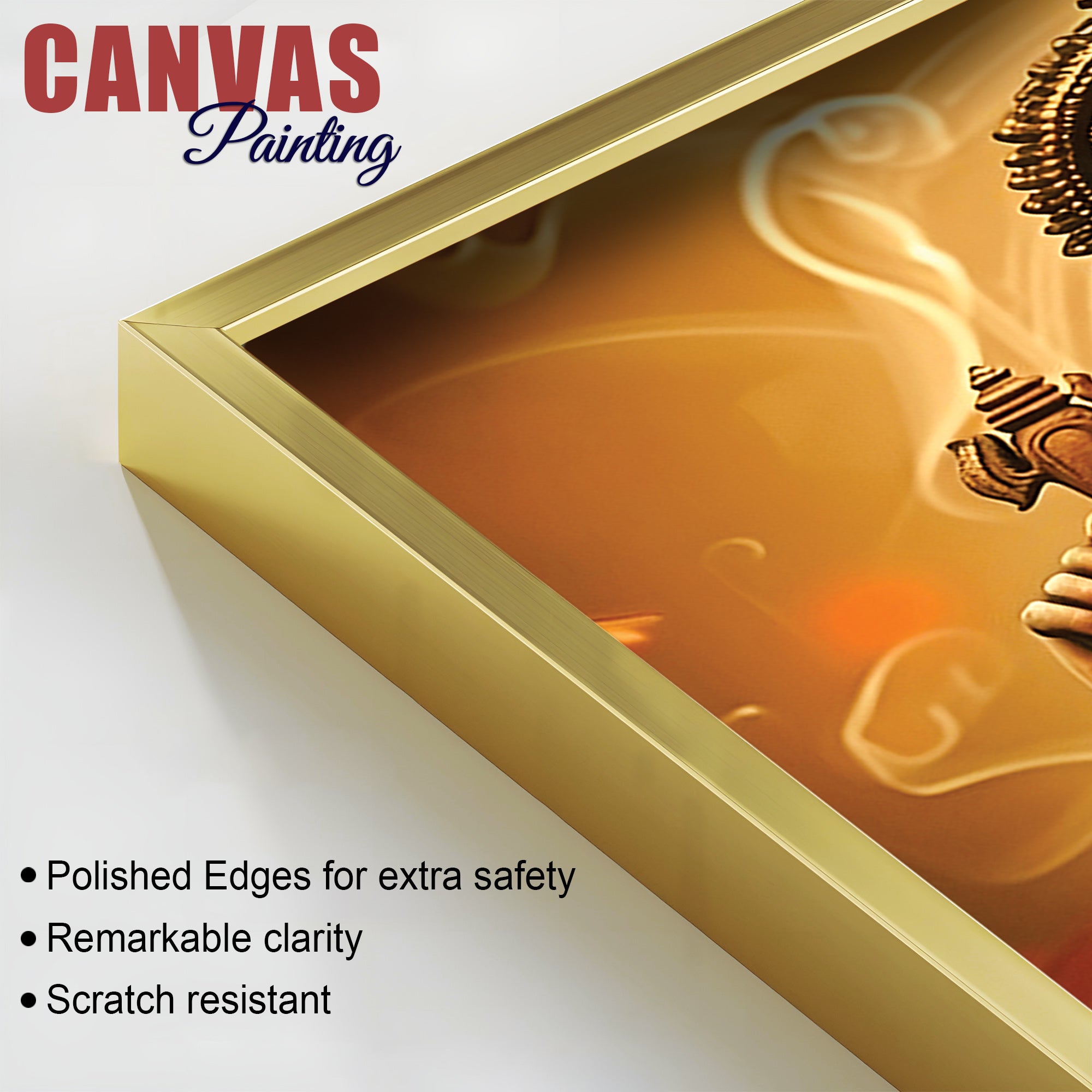 Ganesha Wall Art Canvas Painting