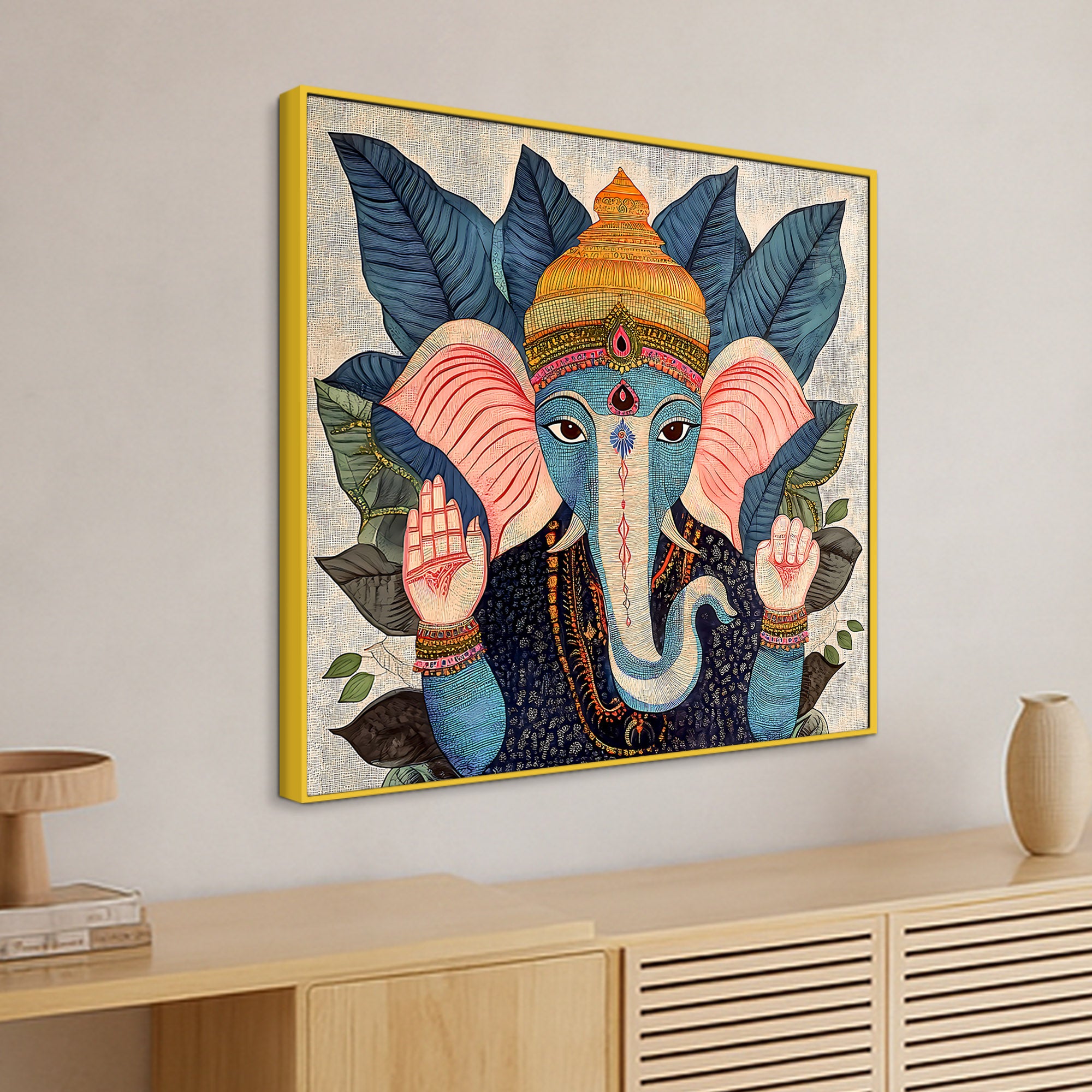Ganpati Bappa Art Painting