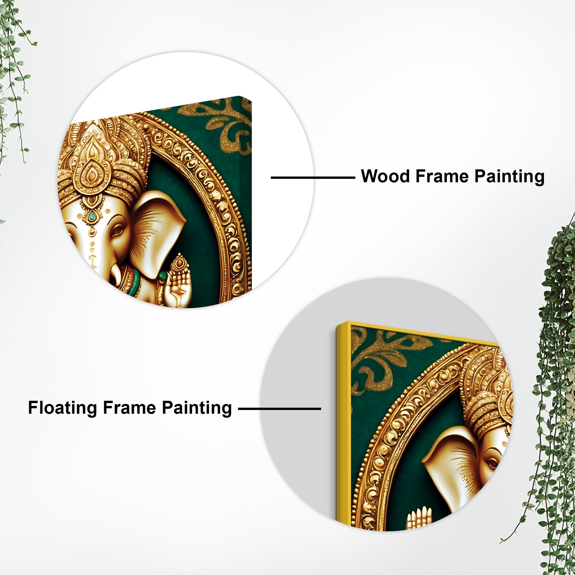 Ganpati Bappa Canvas Painting