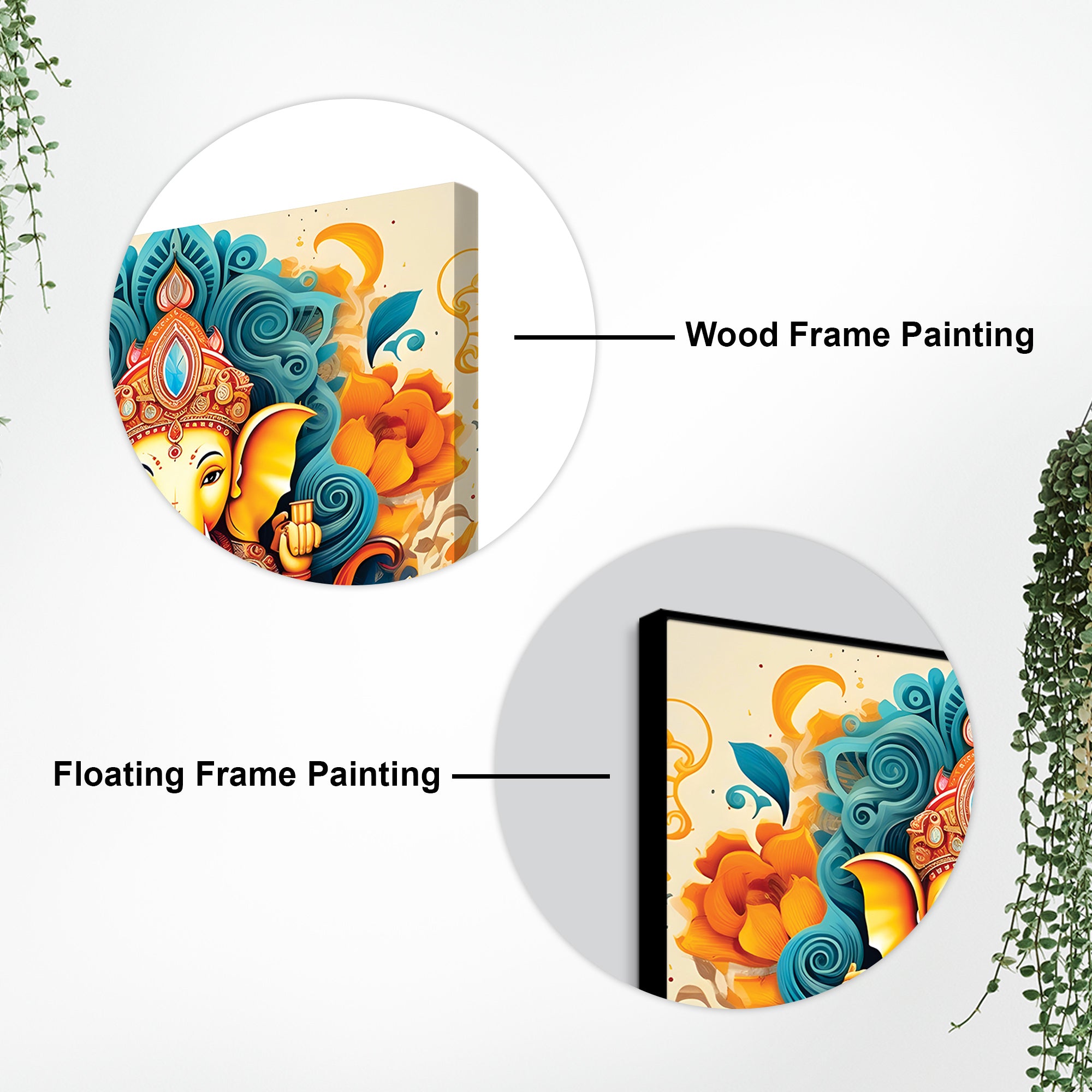 Ganpati Bappa Ji Canvas Painting