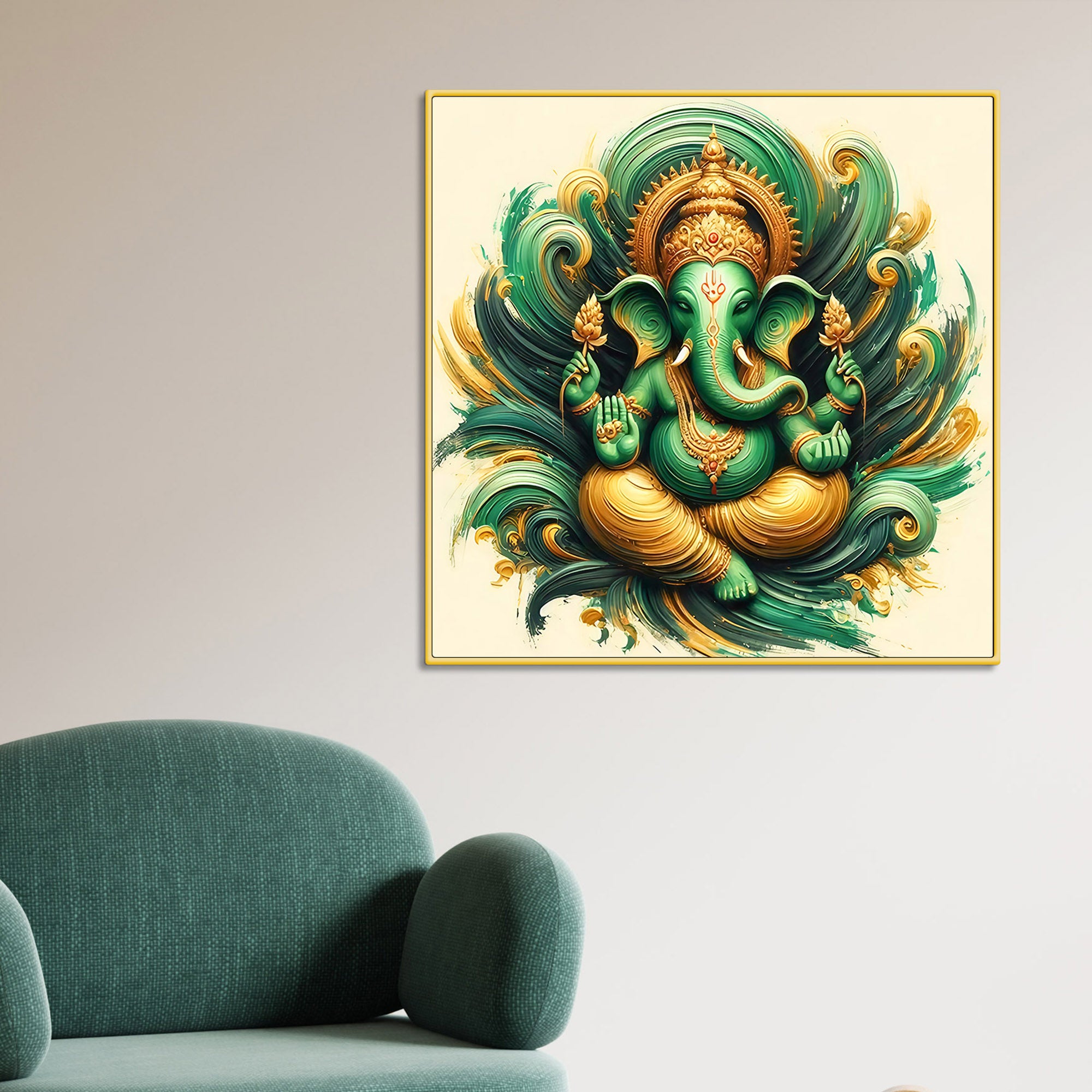 ganpati-bappa-spiritual-wall-painting