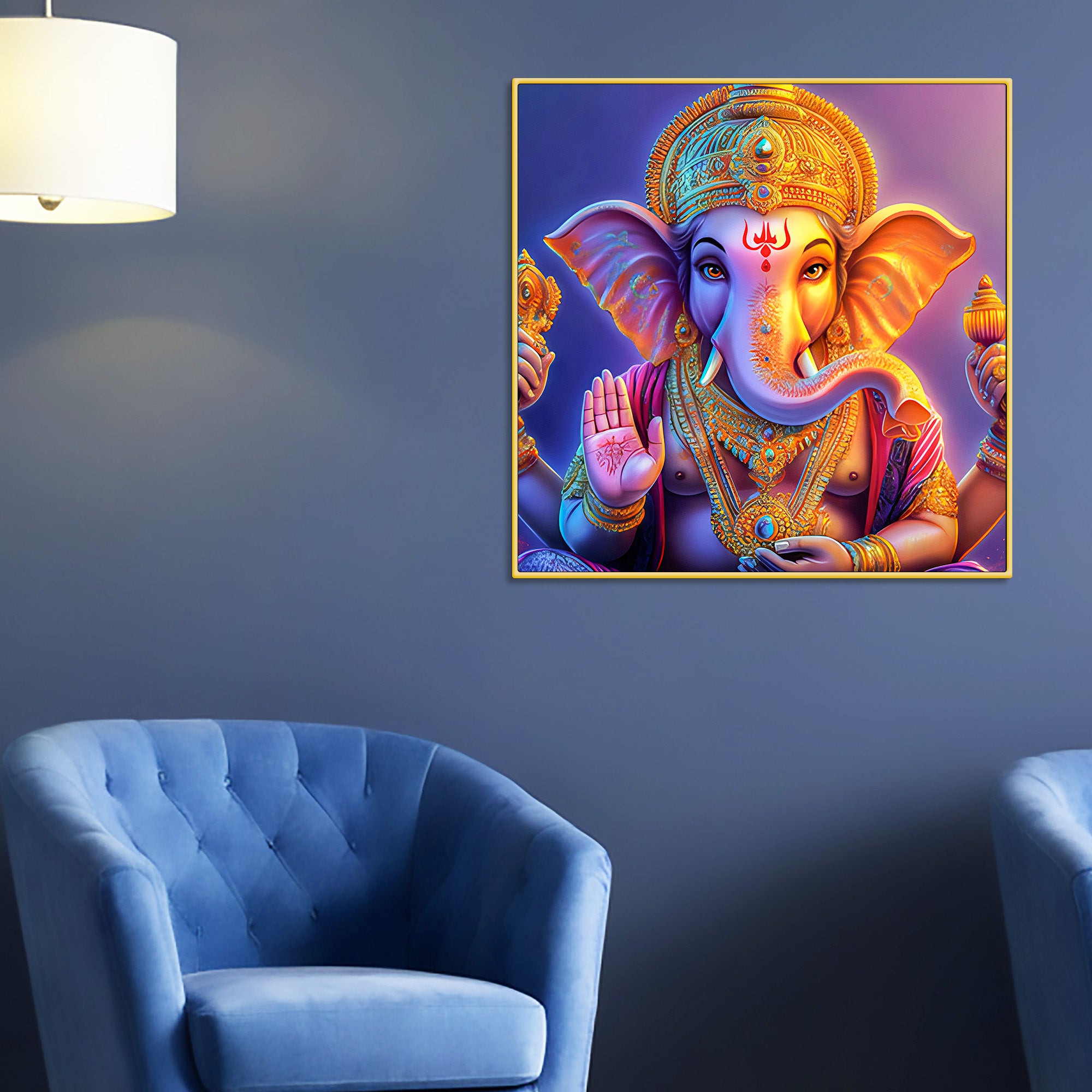Ganpati Painting for Home Office